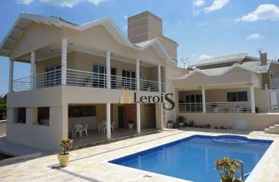 Chácara com 5 dormitórios à venda, 1007 m² por r$ 1.500.000,00 - condomínio terras de santa rosa - salto/sp