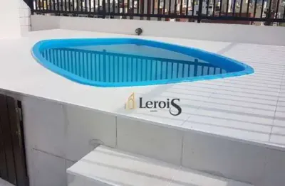 Cobertura com 3 dormitórios à venda, 220 m² por r$ 599.900,00 - guaruja -cidade atlântica, praia da enseada - guarujá/sp