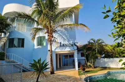 Casa com 5 dormitórios à venda, 463 m² por r$ 1.600.000,00 - condomínio campos de santo antônio - itu/sp