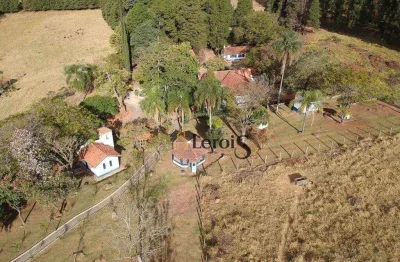 Sítio com 2 dormitórios à venda, 265000 m² por r$ 3.500.000,00 - área rural - salto de pirapora/sp