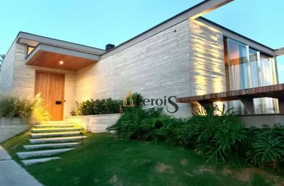 Casa com 5 dormitórios à venda, 590 m² por r$ 11.700.000,00 - condomínio terras de são josé - itu/sp