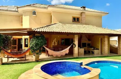 Casa com 4 dormitórios à venda, 360 m² por r$ 1.800.000,00 - condomínio campos de santo antônio - itu/sp
