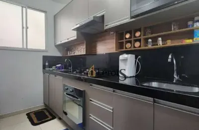 Apartamento com 2 dormitórios à venda, 47 m² por r$ 270.000,00 - edifício residencial parque solar dos sabiás - salto/sp