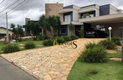 Casa com 4 dormitórios à venda, 456 m² por r$ 2.300.000,00 - condomínio terras de mont serrat - salto/sp