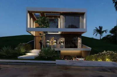 Casa com 4 dormitórios à venda, 240 m² por r$ 1.400.000,00 - condomínio residencial una - itu/sp