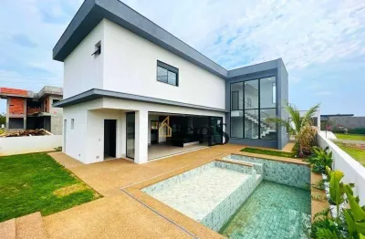 Casa com 3 dormitórios à venda, 265 m² por r$ 2.600.000,00 - condomínio villas do golfe - itu/sp