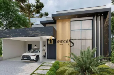Casa com 3 dormitórios à venda, 194 m² por r$ 1.430.000,00 - condominio milano - indaiatuba/sp