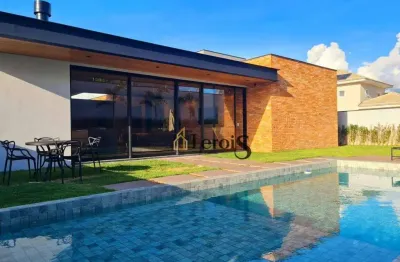 Casa com 4 dormitórios à venda, 380 m² por r$ 3.800.000 - condomínio campos de santo antônio ii - itu/sp