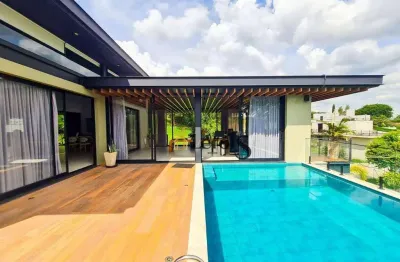 Casa com 4 dormitórios à venda, 418 m² por r$ 4.200.000,00 - condomínio plaza athénée - itu/sp