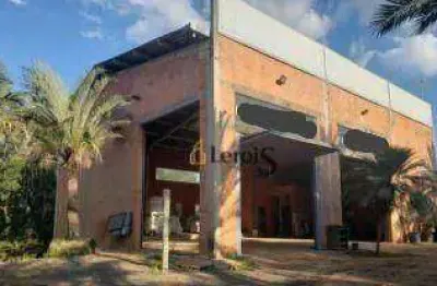 Galpão para alugar, 500 m² por r$ 15.000,00/mês - zona rural - itu/sp