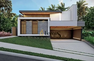 Casa com 4 dormitórios à venda, 274 m² por r$ 2.890.000,00 - condomínio helvetia park i - indaiatuba/sp