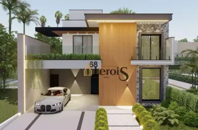 Casa com 4 dormitórios à venda, 256 m² por r$ 2.200.000,00 - condomínio jardins di roma - indaiatuba/sp