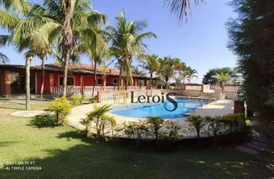 Chácara com 6 dormitórios à venda, 2000 m² por r$ 850.000,00 - jardim são francisco - porto feliz/sp