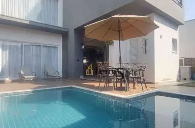 Casa com 4 dormitórios à venda, 304 m² por r$ 2.500.000,00 - condomínio vila dos manacás - itu/sp