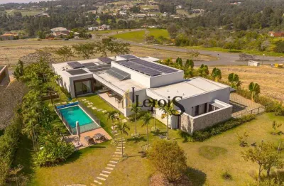 Casa com 5 dormitórios à venda, 450 m² por r$ 7.700.000,00 - condomínio terras de são josé ii - itu/sp