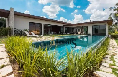 Casa com 5 dormitórios à venda, 640 m² por r$ 8.900.000,00 - condomínio terras de são josé ii - itu/sp