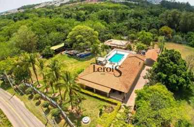 Chácara com 6 dormitórios à venda, 6275 m² por r$ 3.600.000,00 - condomínio colinas do mosteiro de itaici - indaiatuba/sp