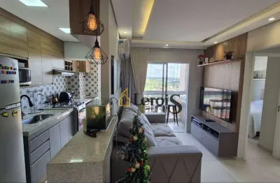 Apartamento com 2 dormitórios à venda, 50 m² por r$ 380.000,00 - edifício residencial vila piemonte - salto/sp