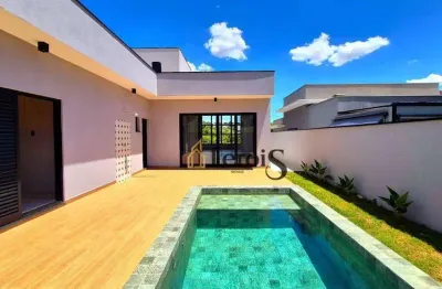 Casa com 3 dormitórios à venda, 212 m² por r$ 2.100.000,00 - condomínio reserva saint paul - itu/sp