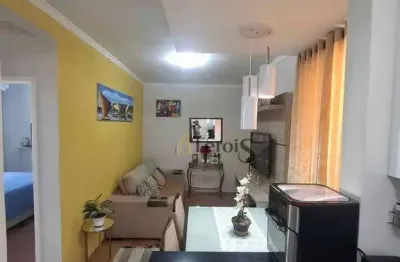 Apartamento com 2 dormitórios à venda, 47 m² por r$ 225.000,00 - condomínio edifício parque ilha do sol - itu/sp