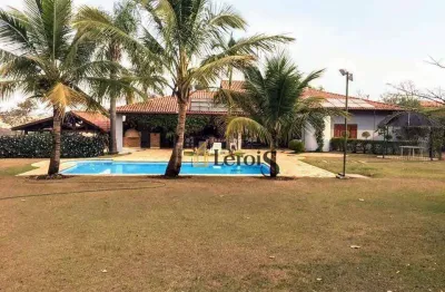 Casa com 4 dormitórios, 450 m² - venda por r$ 2.500.000,00 ou aluguel por r$ 13.000,00/mês - condomínio village haras são luiz - salto/sp