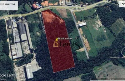 Sítio à venda, 98000 m² por r$ 13.700.000,00 - zona industrial - sorocaba/sp