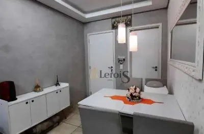 Apartamento com 2 dormitórios à venda, 49 m² por r$ 240.000,00 - edifício residencial manacá - itu/sp