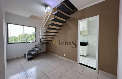Apartamento duplex com 2 dormitórios à venda, 92 m² por r$ 350.000,00 - condomínio residencial spazio ilha di fiori - itu/sp