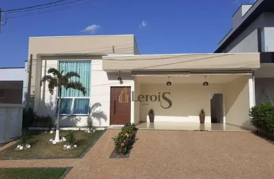 Casa com 3 dormitórios à venda, 260 m² por r$ 1.250.000 - condomínio portal ville flamboyant - porto feliz/sp