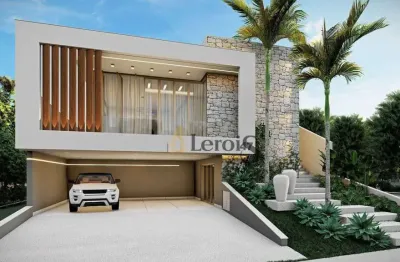 Casa com 4 dormitórios à venda, 332 m² por r$ 3.700.000,00 - condomínio helvetia park i - indaiatuba/sp