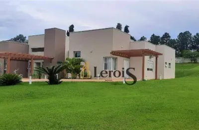Casa com 5 dormitórios para alugar, 399 m² por r$ 9.500,00/mês - condomínio chácaras flora - itu/sp