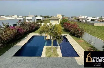 Casa com 5 dormitórios, 610 m² - venda por r$ 5.200.000,00 ou aluguel por r$ 18.000,00/mês - condomínio xapada parque ytu - itu/sp