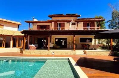 Casa com 5 dormitórios à venda, 500 m² por r$ 5.700.000,00 - condomínio fazenda vila real de itu - itu/sp