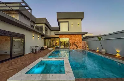 Casa com 4 dormitórios à venda, 590 m² por r$ 6.100.000 - condomínio xapada parque ytu - itu/sp