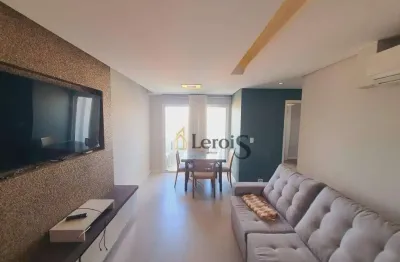 Lindo apartamento mobiliado com 2 dormitórios à venda, 95 m² por r$ 500.000 - edifício residencial yasmin  itu/sp - itu/sp