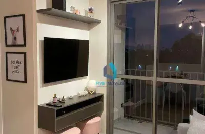 Apartamento à venda, 46 m² por r$ 450.000,00 - usina piratininga - são paulo/sp