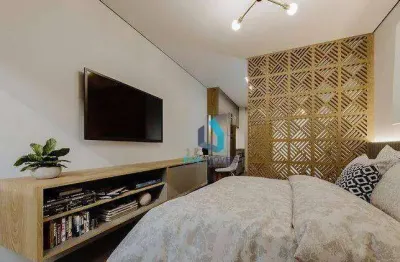 Studio à venda, 27 m² por r$ 250.000,00 - campo belo - são paulo/sp