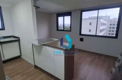 Apartamento com 1 dormitório para alugar, 35 m² por r$ 3.000,00/mês - jurubatuba - são paulo/sp