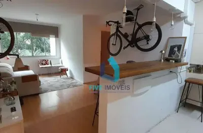Apartamento com 2 dormitórios à venda, 55 m² por r$ 750.000,00 - moema - são paulo/sp