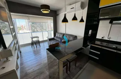 Studio com 1 dormitório para alugar, 33 m² por r$ 5.503/mês - chácara santo antônio (zona sul) - são paulo/sp