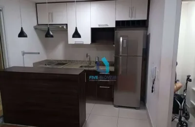 Apartamento com 1 dormitório, 43 m² - venda por R$ 565.000,00 ou aluguel por R$ 4.100,00/mês - Campo Belo - São Paulo/SP
