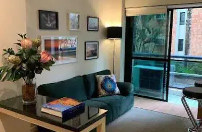 Apartamento com 1 dormitório para alugar, 45 m² por r$ 5.101,00/mês - campo belo - são paulo/sp