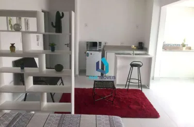 Studio com 1 dormitório para alugar, 35 m² por r$ 3.036,00/mês - santo amaro - são paulo/sp