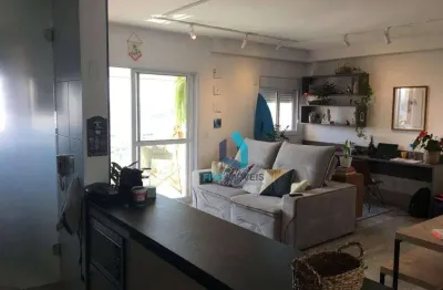 Apartamento com 1 dormitório à venda, 64 m² por r$ 770.000,00 - vila alexandria - são paulo/sp