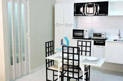 Studio com 1 dormitório para alugar, 35 m² por r$ 3.000,00/mês - santo amaro - são paulo/sp