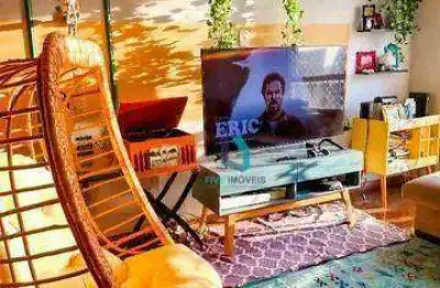 Apartamento com 3 dormitórios à venda, 80 m² por r$ 375.000,00 - vila campestre - são paulo/sp