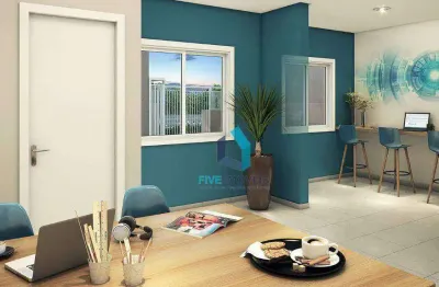 Apartamento com 2 dormitórios à venda, 41 m² por r$ 399.900,00 - campo grande - são paulo/sp