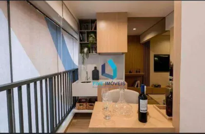 Apartamento com 2 dormitórios à venda, 63 m² por r$ 735.000,00 - chácara santo amaro - são paulo/sp