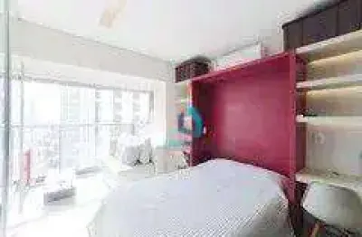 Studio com 1 dormitório para alugar, 33 m² por r$ 4.650,00/mês - vila cordeiro - são paulo/sp