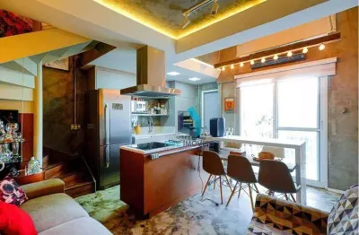 Apartamento duplex com 1 dormitório à venda, 50 m² por r$ 530.000,00 - vila andrade - são paulo/sp